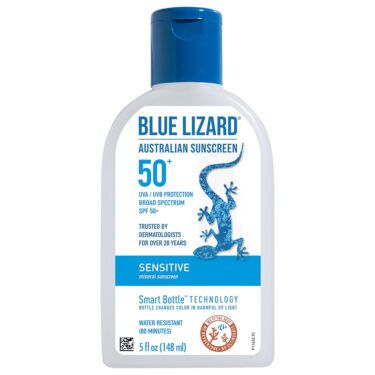 blue lizard sensitive spf50