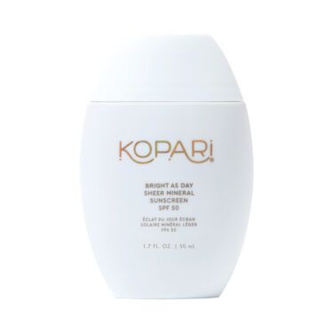 kopari bright as day sheer mineral sunscreen